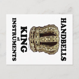 Handbell King of Instruments Briefkaart