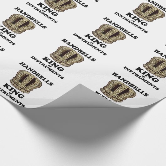 Handbell King of Instruments Cadeaupapier (Hoek)