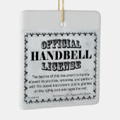 Handbell-licentie Keramisch Ornament (Rechts)