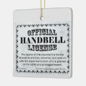 Handbell-licentie Keramisch Ornament (Links)