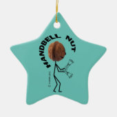 Handbell Nut Ceramic Ornament (Voorkant)