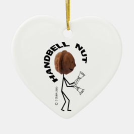 Handbell Nut Keramisch Ornament