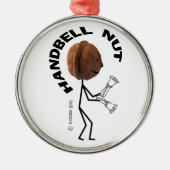 Handbell Nut Metalen Ornament (Voorkant)