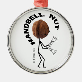 Handbell Nut Metalen Ornament