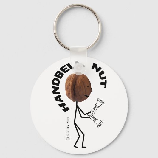 Handbell Nut Sleutelhanger (Voorkant)