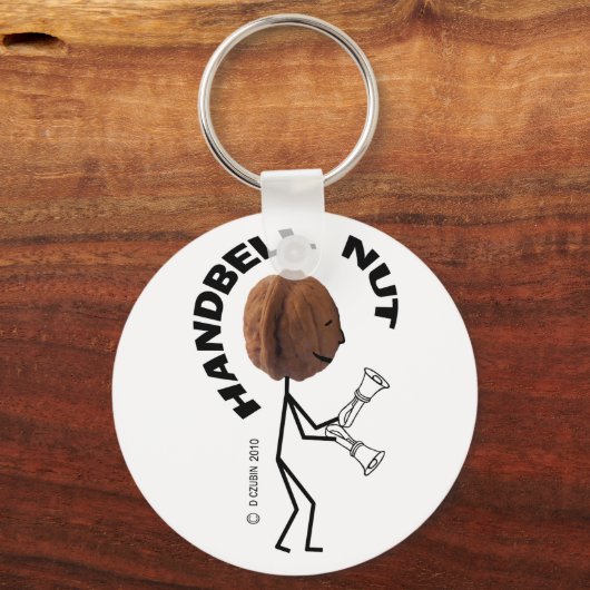 Handbell Nut Sleutelhanger (Voorkant)