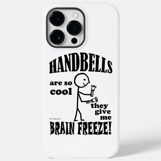 Handbellen, Brain Freeze Hoesje-ate iPhone Case (Achterkant)