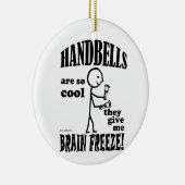 Handbellen, Brain Freeze Keramisch Ornament (Rechts)