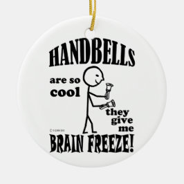 Handbellen, Brain Freeze Keramisch Ornament