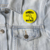 Handbellen, Brain Freeze Ronde Button 5,7 Cm (In situ)