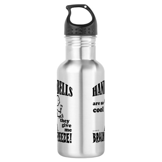 Handbellen, Brain Freeze Waterfles (Achterkant)