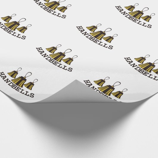Handbellen Cadeaupapier (Hoek)