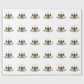 Handbellen Cadeaupapier (Vlak)