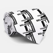 HANDBELLEN GELOVEN IN JULLIE MUZIEKE DESIGN STROPDAS (Opgerold)