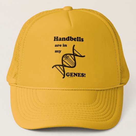 Handbellen zijn in mijn genen trucker pet (Voorkant)