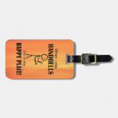 Handbells Happy Place Bagagelabel (Voorkant horizontaal)