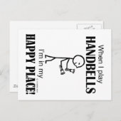 Handbells Happy Place Briefkaart (Voorkant / Achterkant)