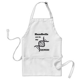 Handbells is in Mijn Genen Standaard Schort