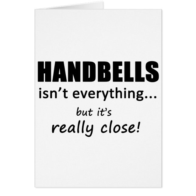 Handbells is niet alles (Voorkant)