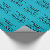 Handbells maken me gelukkig cadeaupapier (Hoek)