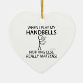 Handbells niets anders keramisch ornament (Voorkant)