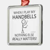 Handbells niets anders metalen ornament (Links)
