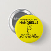 Handbells niets anders ronde button 5,7 cm (Voorkant /achterkant)