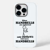 Handbells Verboden Hoesje-Mate iPhone Case (Achterkant)