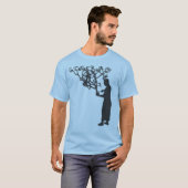 Handbes T-shirt (Voorkant volledig)