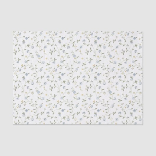 Handbeschilderd papier van Floral (Voorkant)