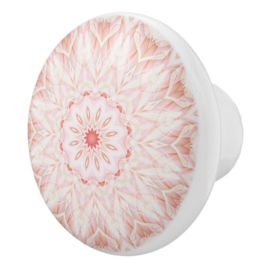 Handbeschilderd pasta Abriot Mandala Keramische Knop (Rechts)