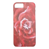 Handbeschilderd Roos telefoongeval Case-Mate iPhone Case (Achterkant)