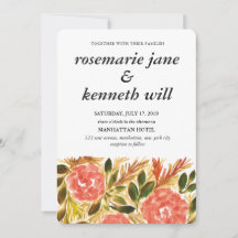 Handbeschilderde bloemen Weddenschap