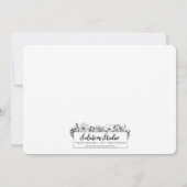 Handbeschilderde Miraculous Medal sparen de Kaart (Achterkant)