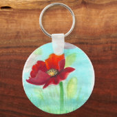 Handbeschilderde poppensleutelketen sleutelhanger (Voorkant)