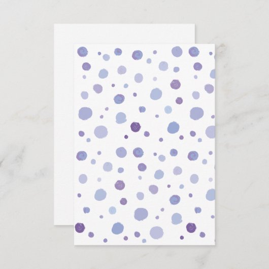 Handbeschilderde stippen (Voorkant / Achterkant)