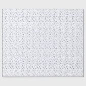 Handbeschilderde stippen cadeaupapier (Vlak)