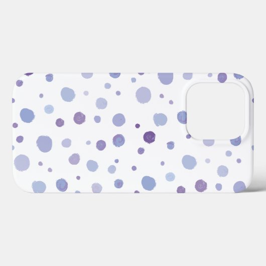 Handbeschilderde stippen Case-Mate iPhone case (Achterkant (horizontaal))