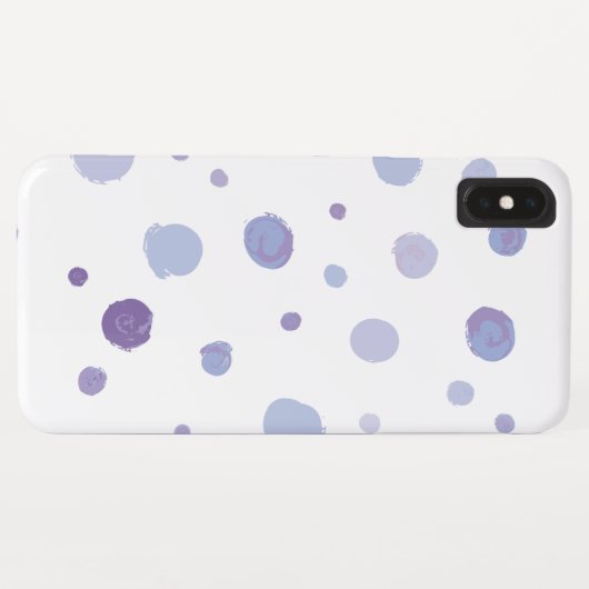 Handbeschilderde stippen Case-Mate iPhone case (Achterkant (horizontaal))