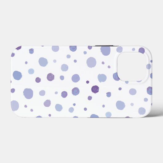 Handbeschilderde stippen Case-Mate iPhone case (Achterkant (horizontaal))