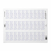 Handbeschilderde stippen etiket (Full Sheet)