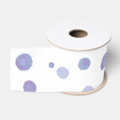 Handbeschilderde stippen grosgrain lint (Spoel)
