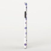 Handbeschilderde stippen iPhone hoesje (Rechterkant)