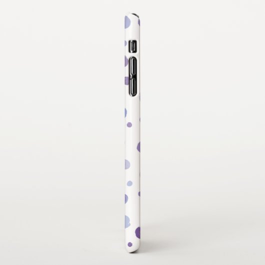 Handbeschilderde stippen iPhone hoesje (Linkerkant)