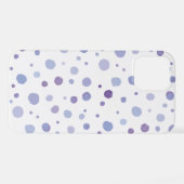 Handbeschilderde stippen iPhone hoesje (Achterkant horizontaal)