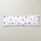 Handbeschilderde stippen lichaamskussen (Voorkant)