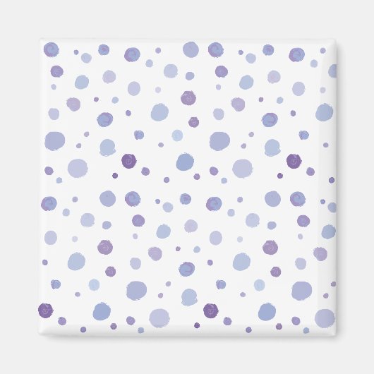 Handbeschilderde stippen magneet (Voorkant)