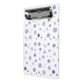 Handbeschilderde stippen mini klembord (Angled2)