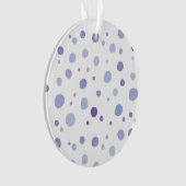 Handbeschilderde stippen ornament (voorkant)