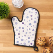 Handbeschilderde stippen ovenwant (Top down)